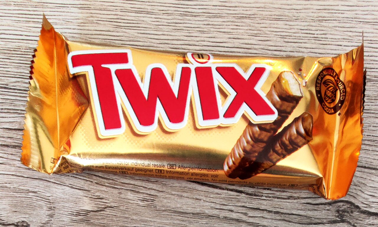 Twix - Barre de chocolat au caramel - Génération Souvenirs